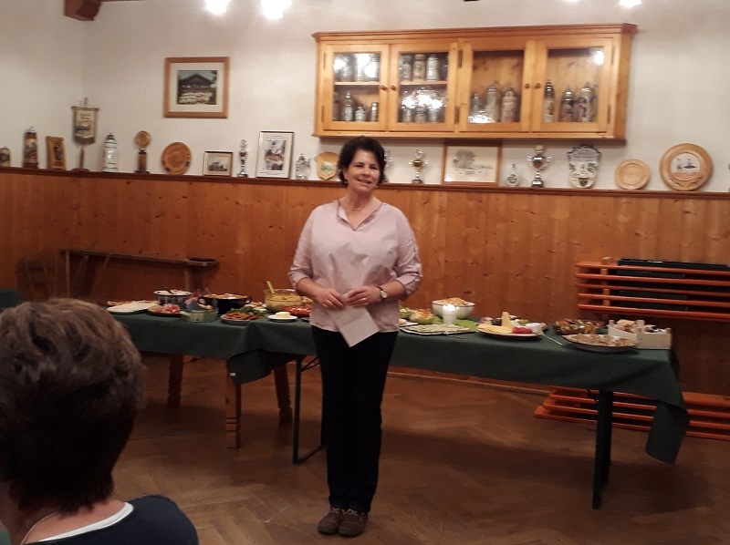 unsere Röckifrauen-Vertreterin Christine Seidl