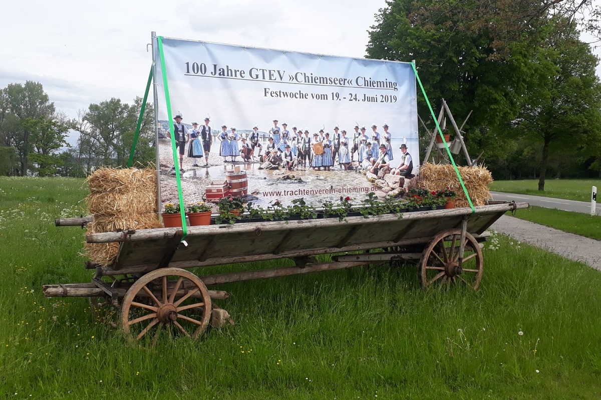 Banner in Unterhochstätt