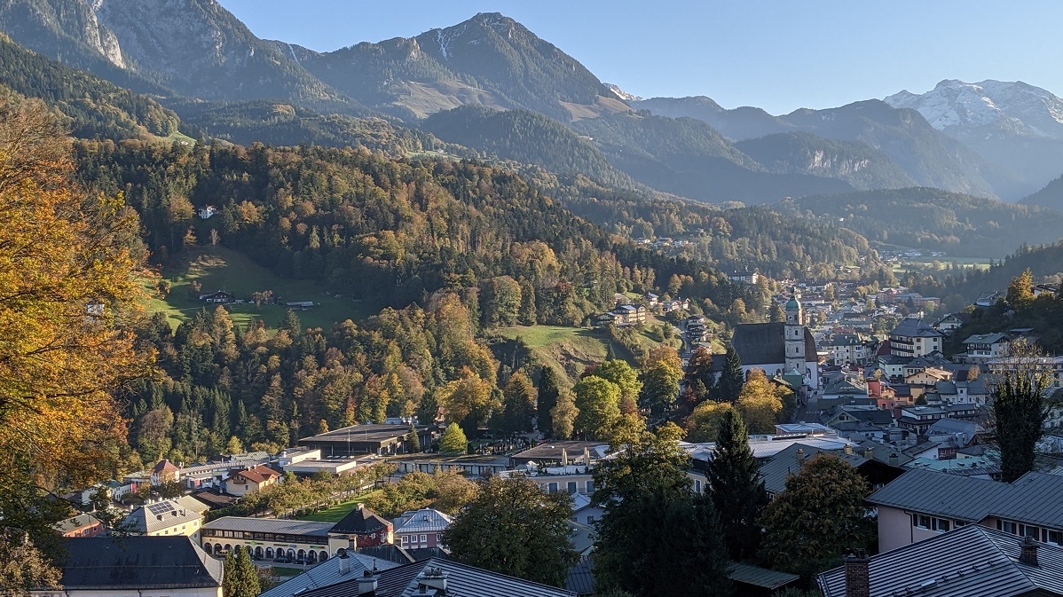 Blick auf Berchtesgaden